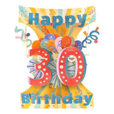 Корица на „Картичка 30 Happy Birthday, Swing Cards"