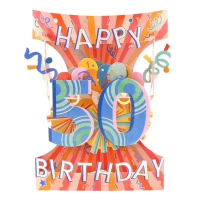 Корица на „Картичка 50 Happy Birthday, Swing Cards"