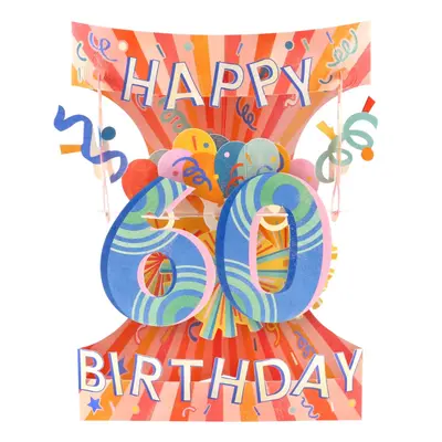 Корица на „Картичка 60 Happy Birthday, Swing Cards"