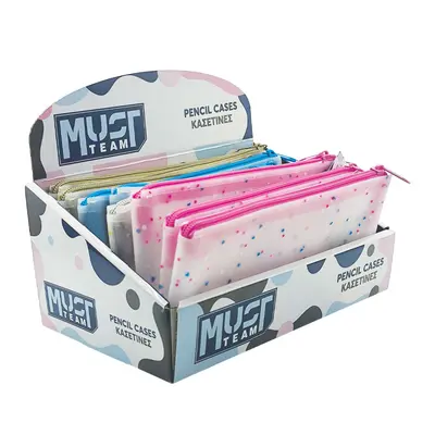 Корица на „Несесер Must Team плосък силиконов Glitter"