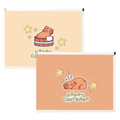 Корица на „Папка с цип, Spree Capybara, мат РР - А4"