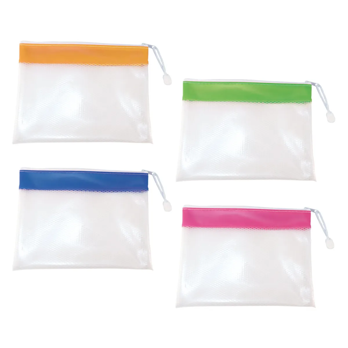 Папка с цип A5 23x18 см, Colour strip Mesh