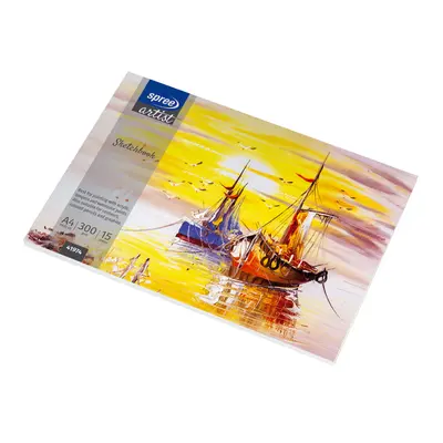 Корица на „Скицник Spree - А4, 300 г/м2, 15 л. 297х210 мм"