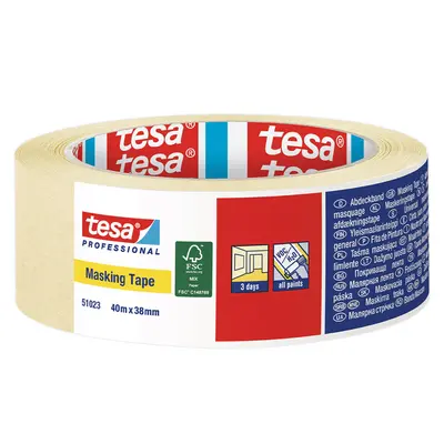 Корица на „Тиксо хартиено Tesa Standard 38мм/40 м"
