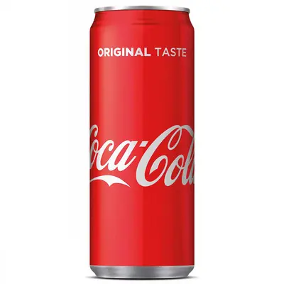 Корица на „Напитка Coca Cola 0.33 л, кенче“