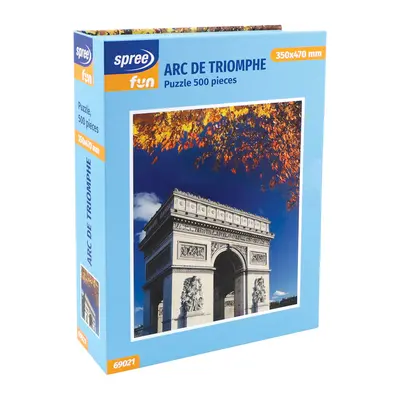 Корица на „Пъзел Spree в кутия -книга, 500 ч.-Триумфална ар"