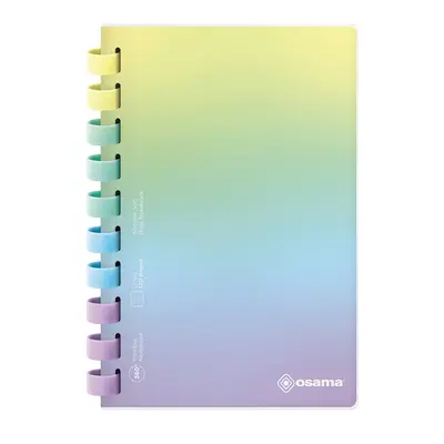 Корица на „Тетрадка спирала Rainbow Pastel A5"