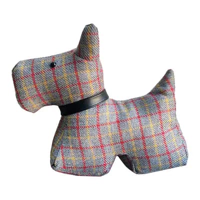 Корица на „Декорация куче Tartan Grey"