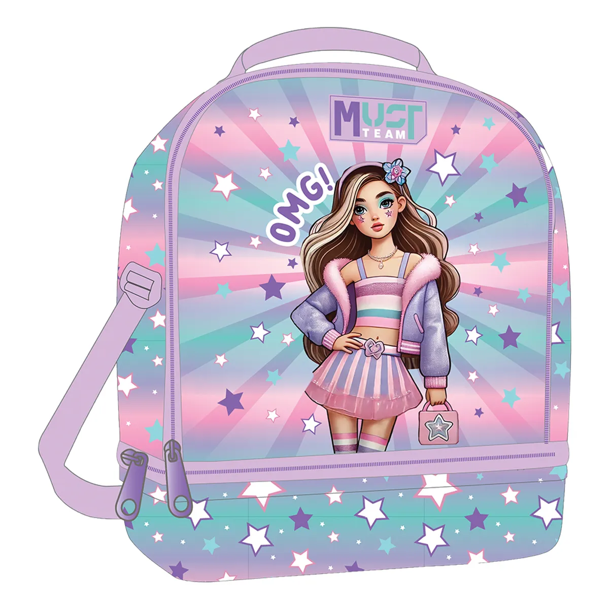 Чанта за обяд Must Fashion Girl, 22х16х28