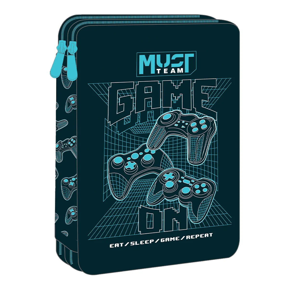 Несесер Must зареден двоен Game On-15x5x21