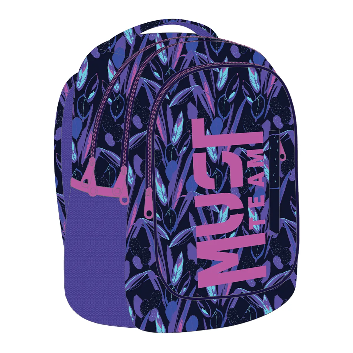 Раница Must Purple Design - 43x32x18