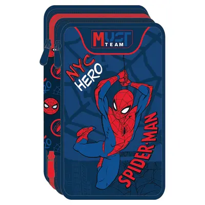 Корица на „Несесер зареден троен Spiderman NYC Heroes 12х6х19.5"