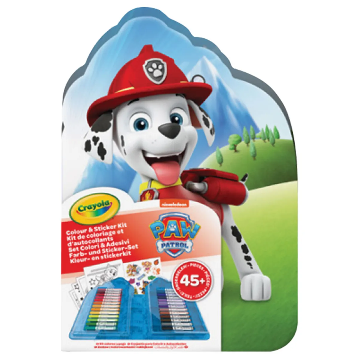 Куфарче за оцветяване 45 части Paw Patrol