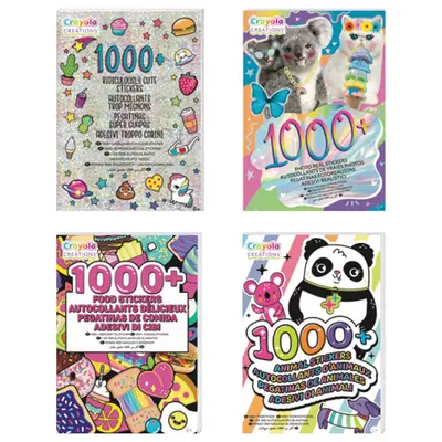 Корица на „Книжка с 1 000 лепенки Creations"