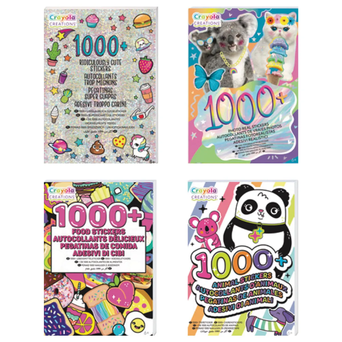 Книжка с 1 000 лепенки Creations
