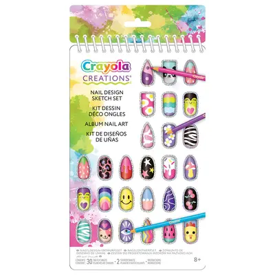 Корица на „Комплект за маникюр с лепенки Creations"