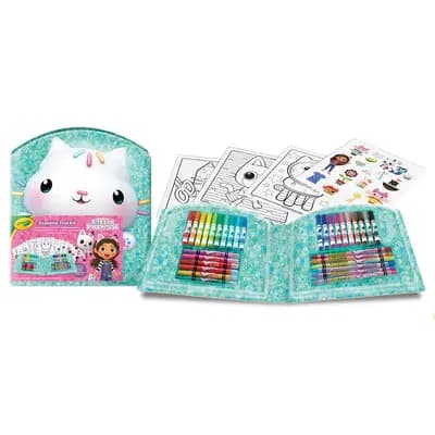 Корица на „Куфарче за оцветяване 40 части Gabby``s Dollhouse"