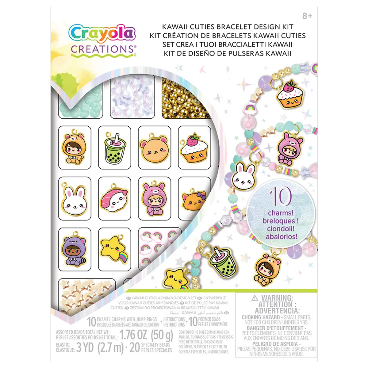 Комплект за гривни с висулки Kawaii Creations