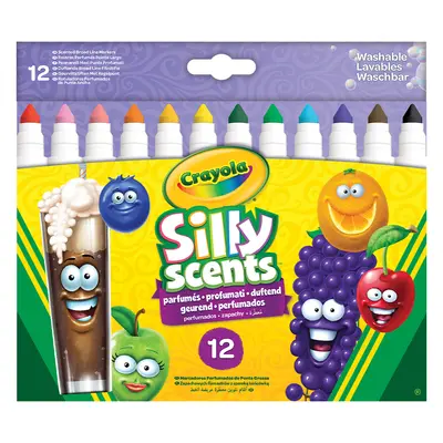 Корица на „Маркери 12 цв.коничен връх, ароматни Silly Scents"