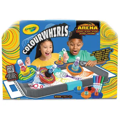 Корица на „Арена и 4 пумпала с маркери Colourwhirls"