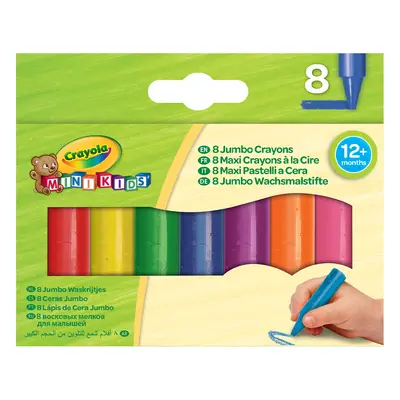 Корица на „Пастел восъчен 8 цв. Jumbo, Mini Kids"