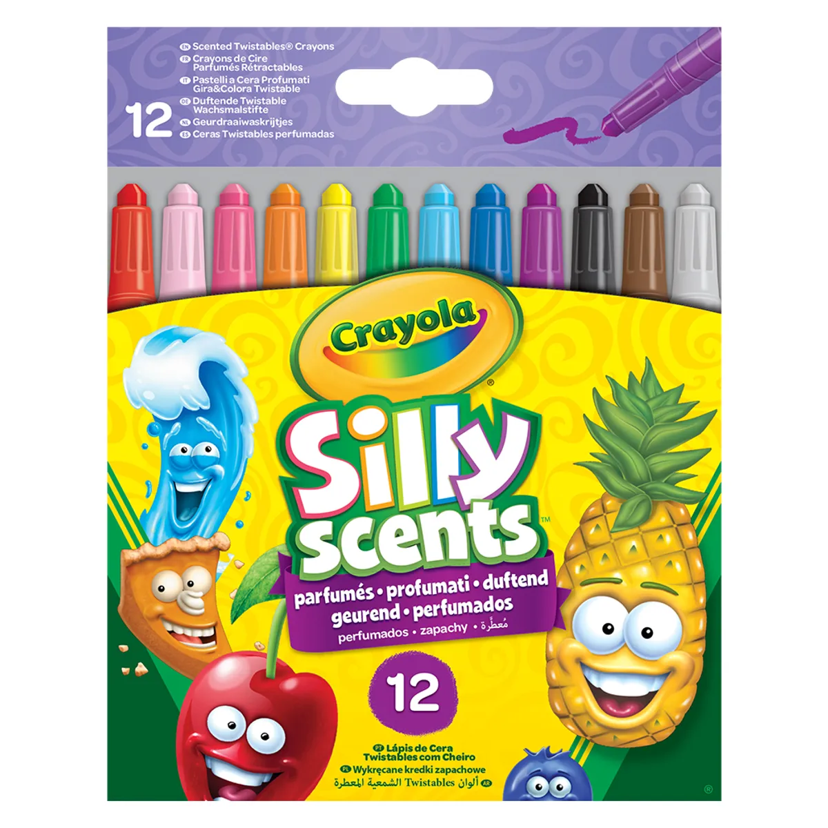 Флумастери 10 цв ароматни Silly Scents