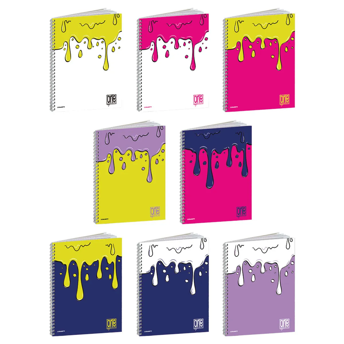 Тетрадка Blasetti One Color-спир.А4-60 л.-ш.р.