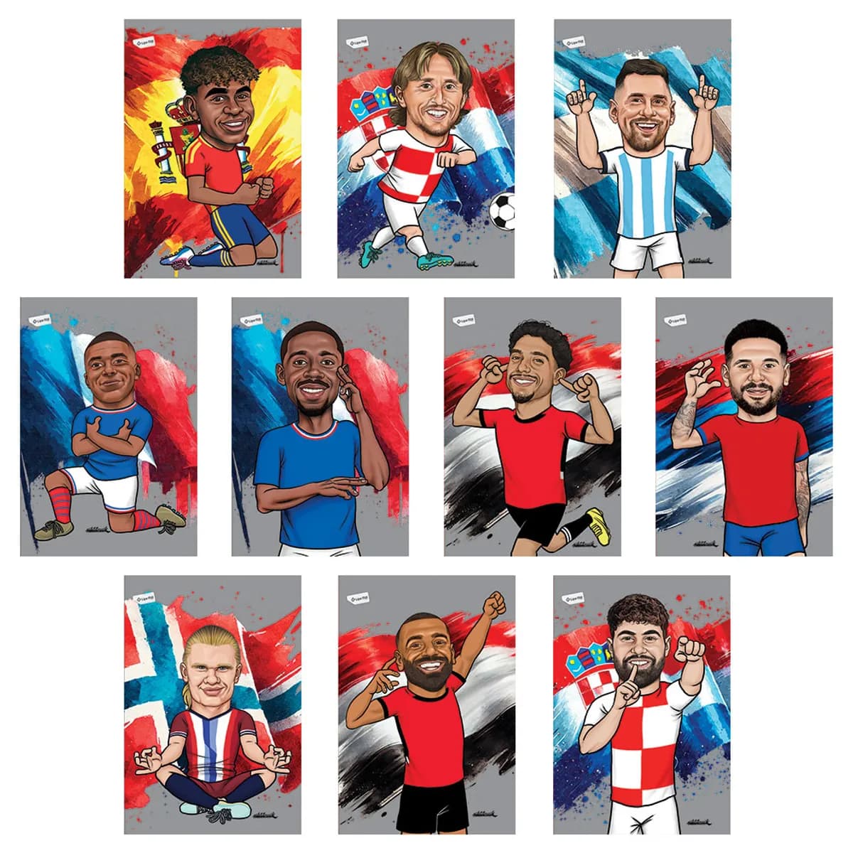Тетрадка А4 мат/UV Football Icons, 40 л.ред 80 г/м2