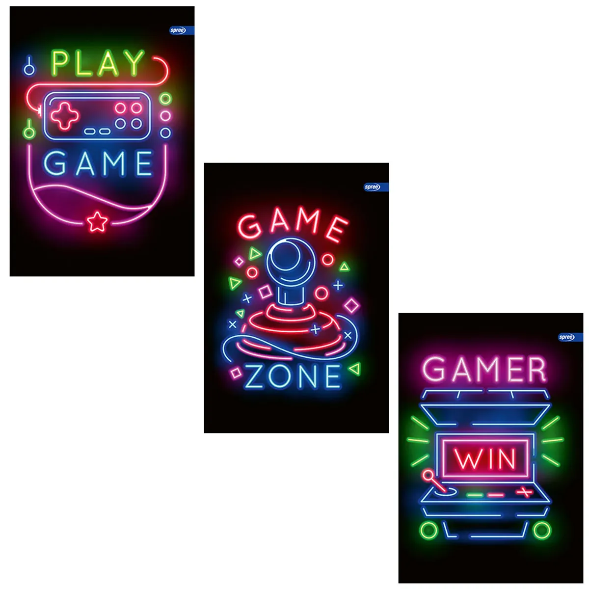 Тетрадка Spree Games - А4- 60+2 л.- ш.ред