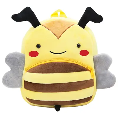 Корица на „Раница детска плюшена Little Bee, 27x7x24"