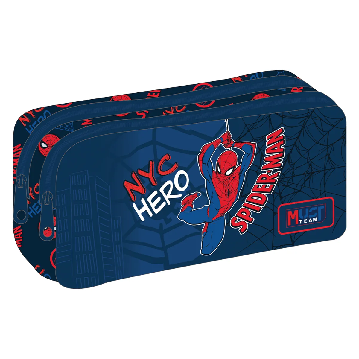 Несесер с два ципа Spiderman NYC Heroes, 21x6x9