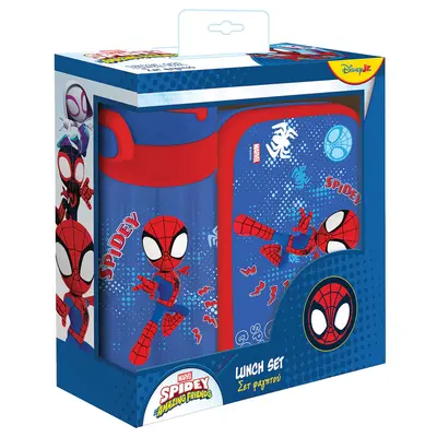 Корица на „Комплект кутия за храна и бутилка за вода, Spidey"