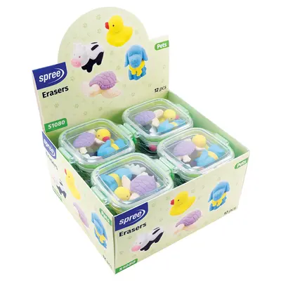 Корица на „Гума Spree Pets, 4 броя в кутия"