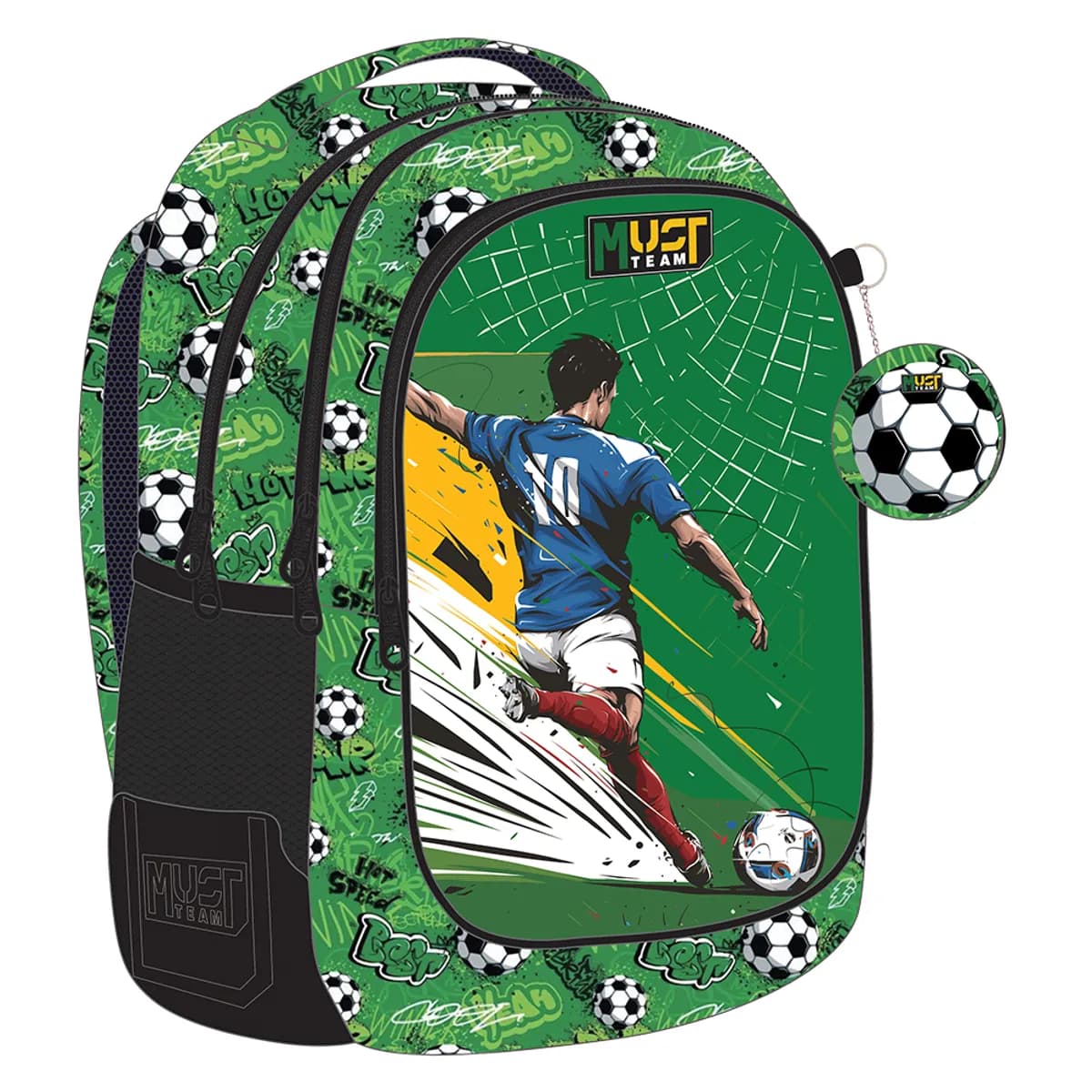 Раница Must 3 ципа Football 43x32x18
