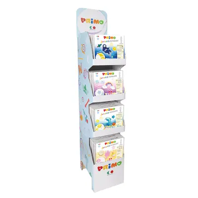 Корица на „Комплект за моделиране с глини, шаблони и бои, Juniorkit дисплей за под“