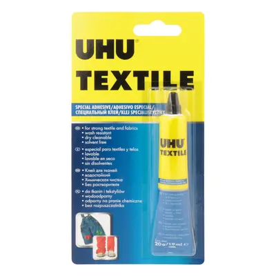 Корица на „Лепило UHU Лепило за текстил - 19 ml - блистер"