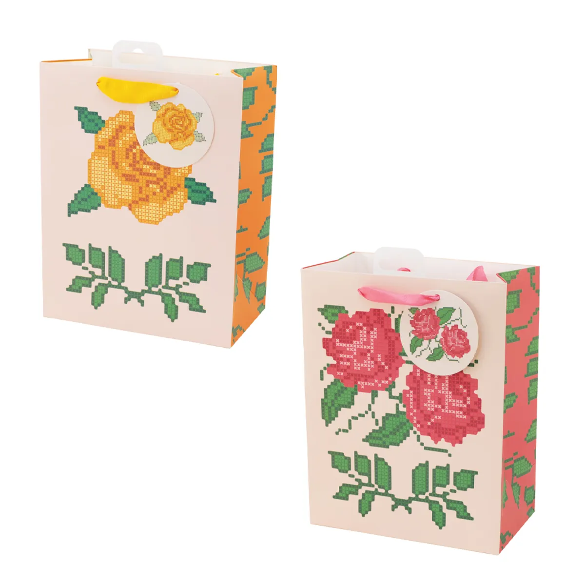 Торбичка подаръчна Spree, Rose Embroidery - M