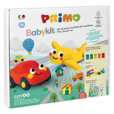 Корица на „Комплект за моделиране с моделин и инструменти +3, Babykit Citydo“