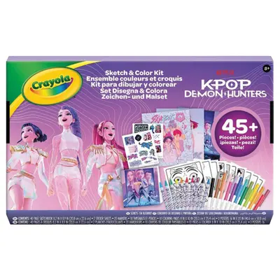 Корица на „Комплект за творене 45 части KPop Demon Hunters"