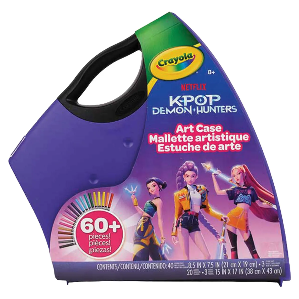 Куфарче за художници 60 части KPop Demon Hunters