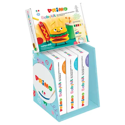 Корица на „Комплект за моделиране с моделин и инструменти, Babyskit дисплей за каса“