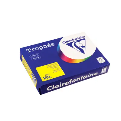 Корица на „Картон коп.цв., А4, 160 г/м2, Int.Yellow Trophee"