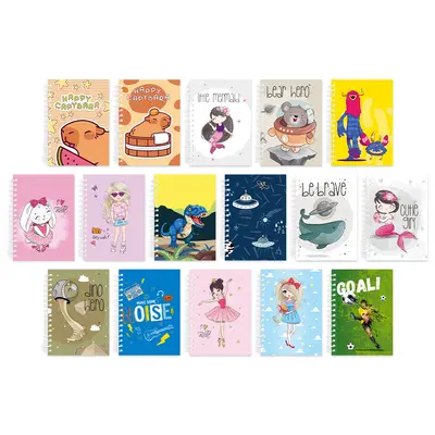 Корица на „Бележник Spree, B7, 8.5х11.5, 80 л., спирала"