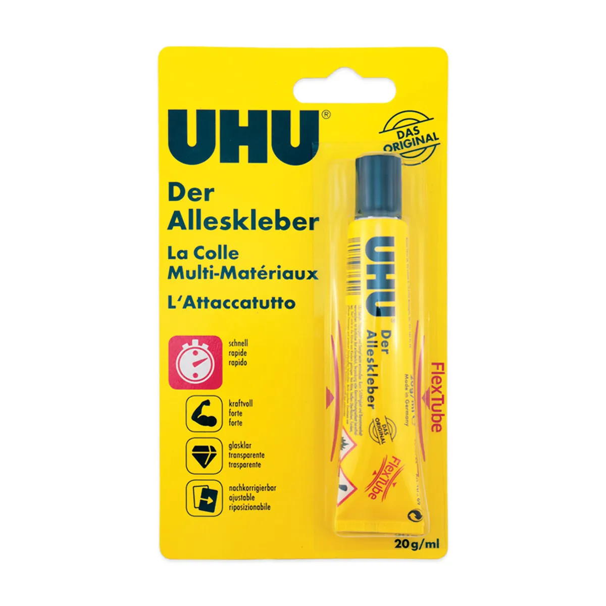 Лепило универсално flex + clean 20 г