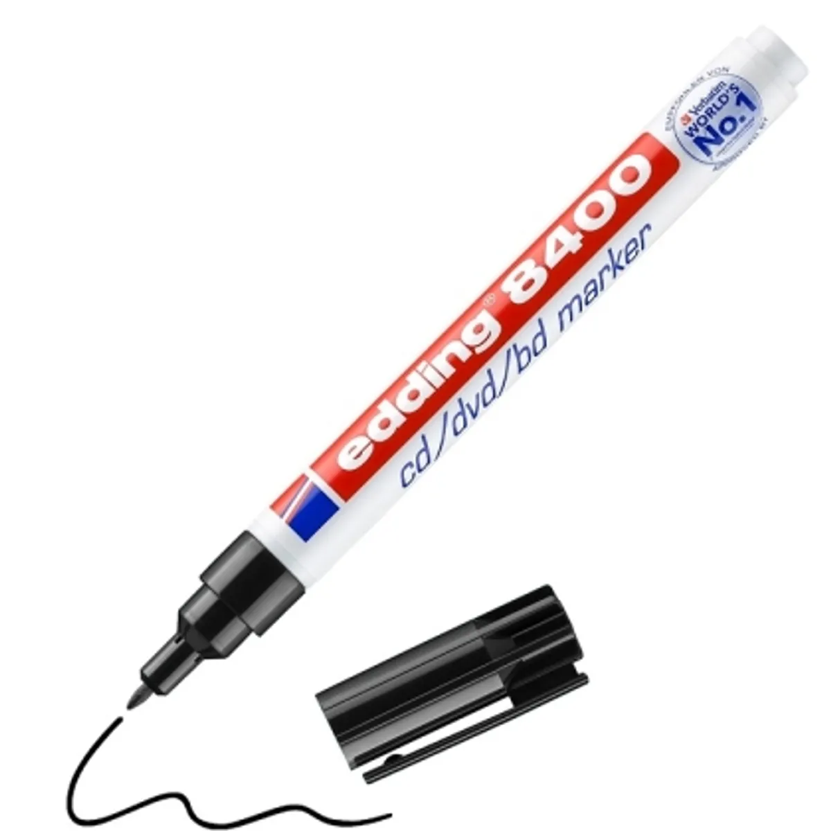 Маркер edding® 8400 cd/dvd/bd marker, снимка 1