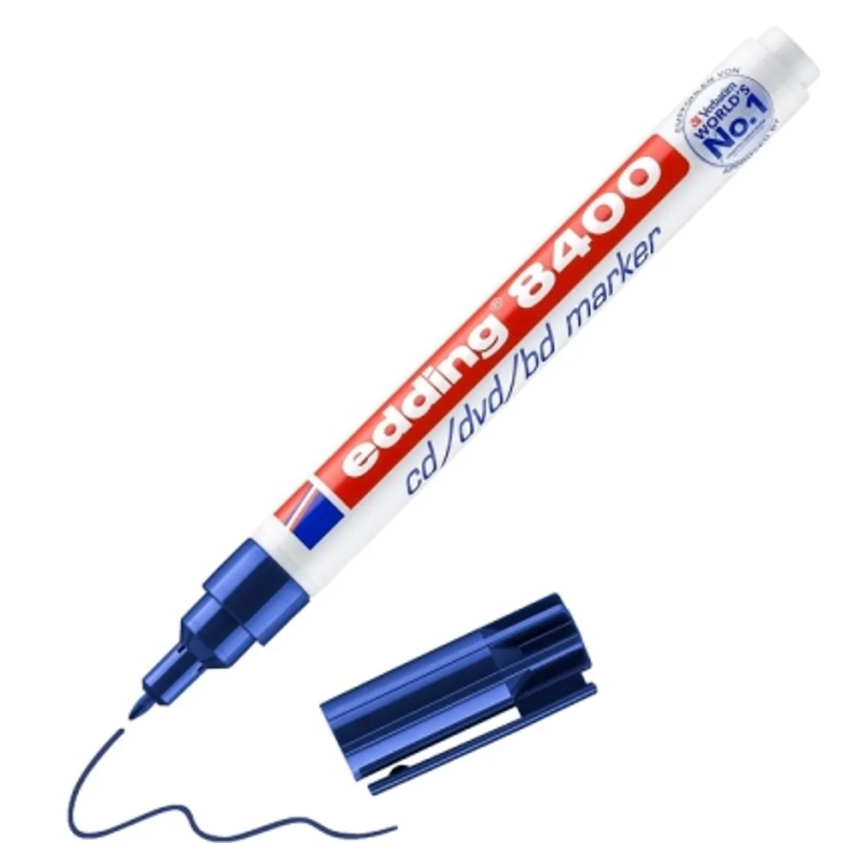 Маркер edding® 8400 cd/dvd/bd marker, снимка 2