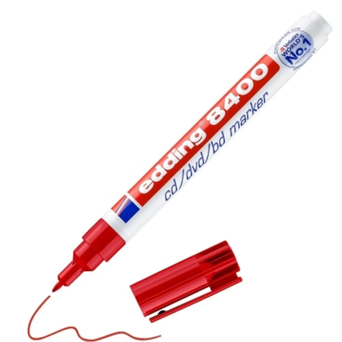 Маркер edding® 8400 cd/dvd/bd marker, снимка 4
