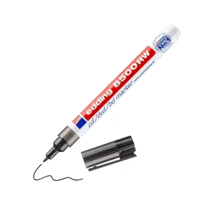 Корица на „Маркер edding® 8500 RW за CD/DVD/BD, 1mm, Неперманентен“
