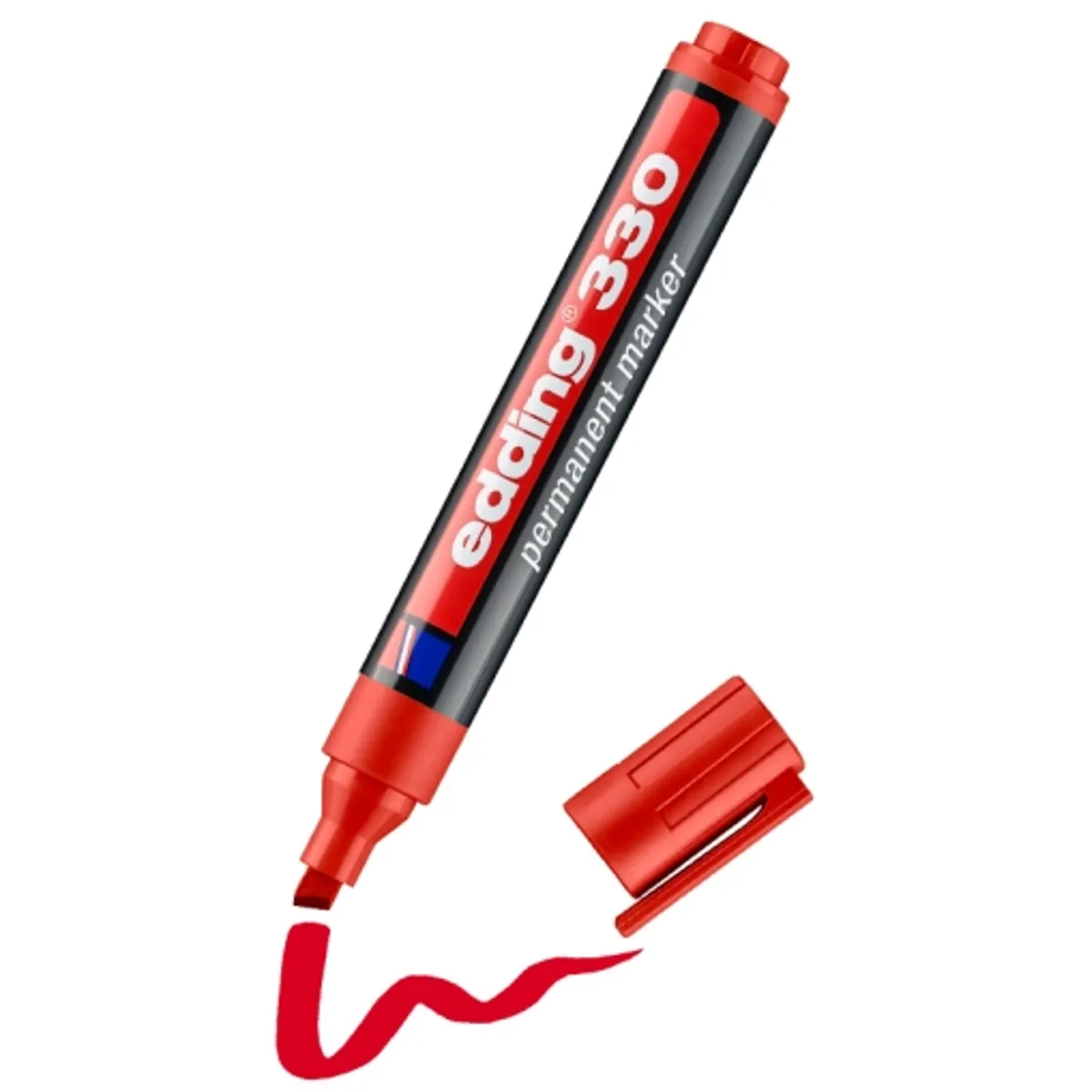 Перманентен маркер edding® 330, скосен връх, ширина на линията 1-5 mm — снимка 1
