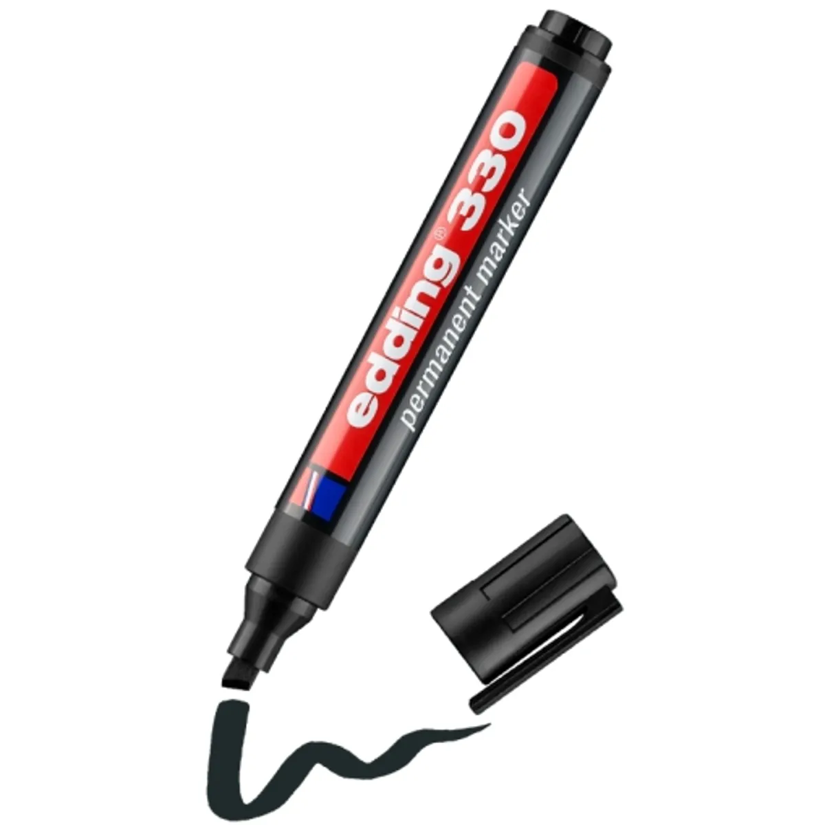 Перманентен маркер edding® 330, скосен връх, ширина на линията 1-5 mm — снимка 2